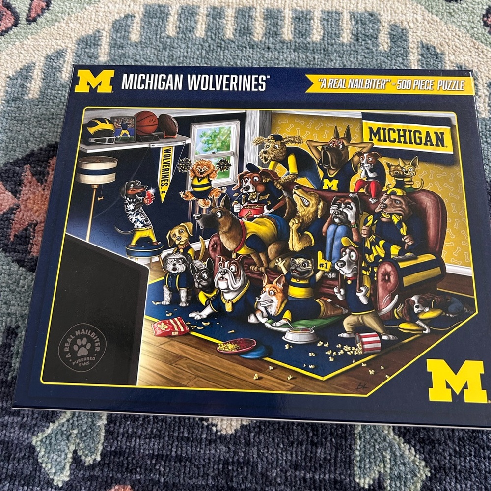 Michigan Wolverines 500-Piece Puzzle